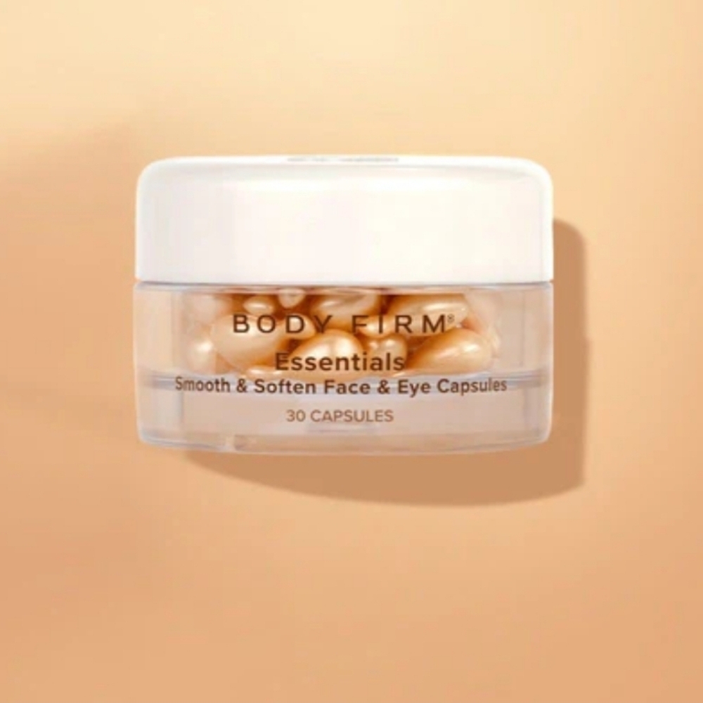 NWT Body Firm Crepe Erase ESSENTIALS Smooth & Soften Face & Eye Capsules 30